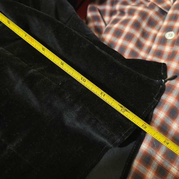 Zara Exagerated Puff Sleeve Valentines Top Black Velvet XS - Picture 8 of 11